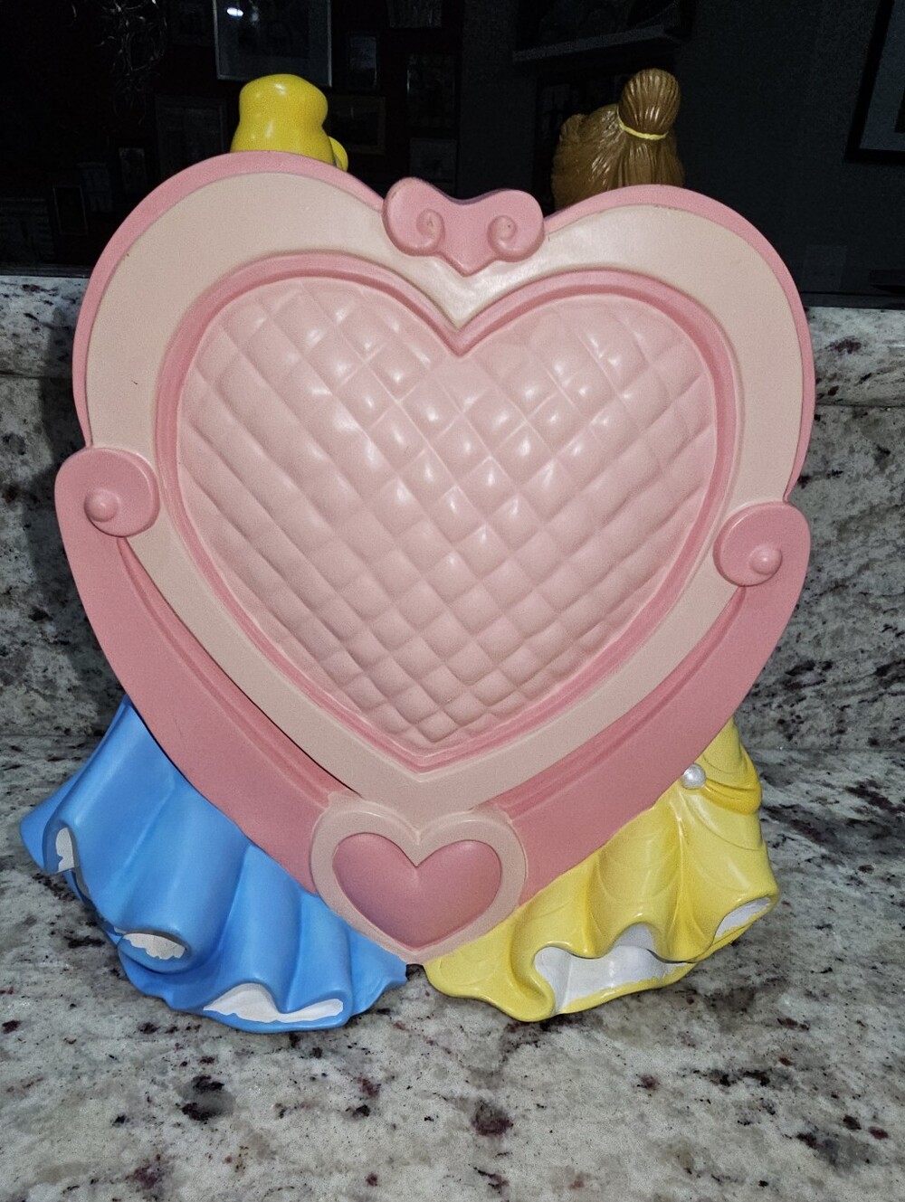 90s Disney Store Princess Coin Bank - Belle, Snow White & Cinderella - Picture 2 of 15